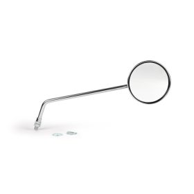   Tükör BGM PRO, Ř=105mm Vespa V50, 50N, PV125, ET3, Rally, Sprint, PX, Super, TS125, GT125, GTR125, GL150, SS180 Króm, jobbra