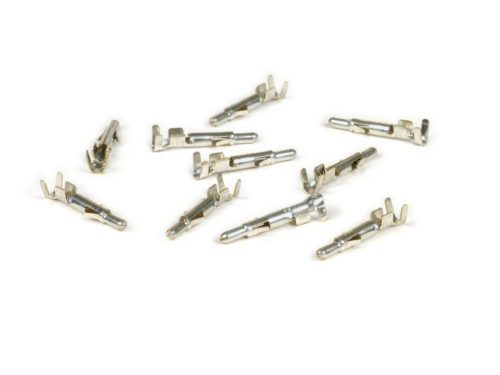 Kábelsaru kerek dugós gyújtás alaplemezhez/kábelköteghez L=20 mm, Ř=2,1 mm Vespa PK, PX Lusso, Cosa, T5 125cc 10db. Hímvessző