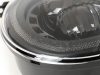 Fényszóró Moto Nostra LED HighPower fekete fényszóró GTS, azaz Super 125-300, GT, GTS, GTL -2018-hoz