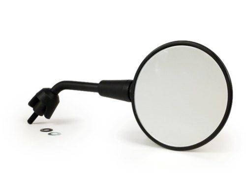 Tükör Moto Nostra Shorty Vespa GTS 125-300 HPE (2019-), Vespa Primavera 50-150, Vespa Sprint 50-150 fekete matt jobbra