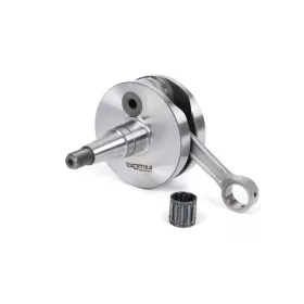   Kurattyústengely BGM Pro RACING (membrános szívócsőhöz) teljes orrú, 51mm löket, 105mm csuklópálca Vespa PK125 XL2, PK125 ETS (Ř 24mm kúp)