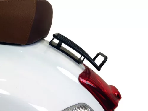 Hátsó csomagtartó Moto Nostra Sprint Rack Vespa GT, GTL, GTV, GTS, GTS Super, GT60 125-200-250-300ccm fekete matt