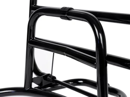 Összecsukható hátsó csomagtartó Moto Nostra Vespa GT, GTL, GTV, GTS, GTS Super, GT60 125-200-250-300cc fényes fekete