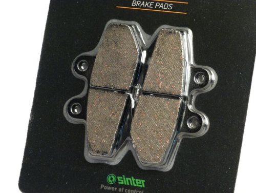 Fékbetétek BGM 77,4x42,3mm LAMBRETTA külső Nissin féknyereg, YAMAHA Cygnus X, DERBI GPR Racing 50 2T LC 2003