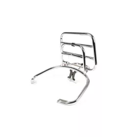   Hátsó összecsukható csomagtartó Moto Nostra Vespa LX50, LX125, LX150, Vespa LXV50, LXV125, Vespa S50, S125, S150 krómozott