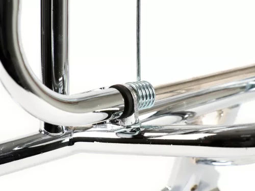 Hátsó összecsukható csomagtartó Moto Nostra Vespa LX50, LX125, LX150, Vespa LXV50, LXV125, Vespa S50, S125, S150 krómozott
