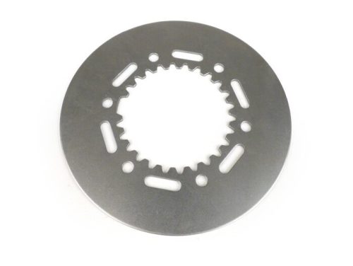 Kuplung acél tárcsa BGM PRO Vespa típus 7 rugós Vespa PX 200, Cosa 1, T5 125ccm, Rally 180, Rally 200, GS 160 1,5mm