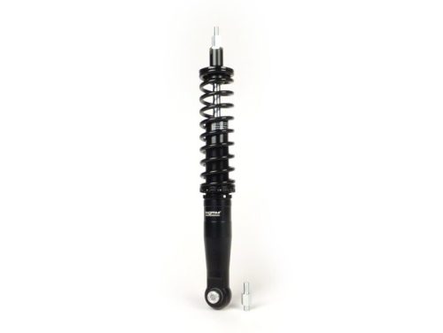 Lengéscsillapító hátul BGM PRO SC/R1 SPORT, 385mm fekete Vespa Wideframe VM1, VM2, VN1, VN2, VB1, VL1, VL2, VL3, GS150, VL1, VL2, VL3, VB1, VB1, VB1, VL1, VL2, VL2, VL2, VL3, GS150
