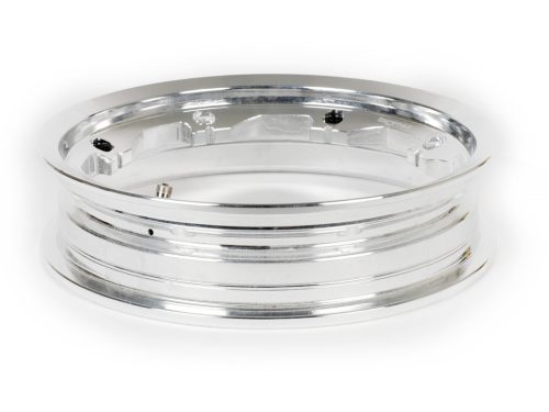 Felni BGM PRO, cső nélküli, 2,10-10 colos alumínium Lambretta LI sorozat 1-3, LI S, SX, TV sorozat 2-3 polírozott alumínium