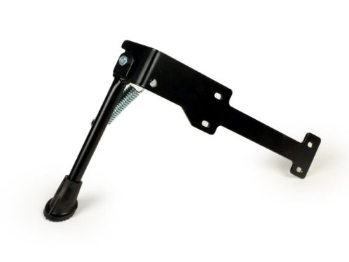 Oldalállvány Moto Nostra Vespa PX, T5 125cc, Rally, TS, Sprint, Sprint Veloce, GT, GTR, SS180, GS160 fekete matt