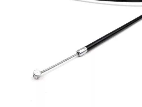 Univerzális kábel Ř=1,6mm x 2300mm, köpeny= 2000mm, mellbimbó Ř=5,5mm x 7mm váltókábelként használt PTFE Fekete fordított PTFE