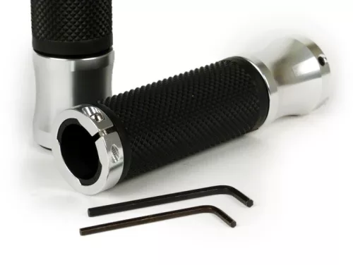 Markolatok Moto Nostra Alu Rub, gyémántmintás Vespa GT, GTL, GTS 125-200-250-300ccm, Ř 22,5-24mm, l=128mm alumínium