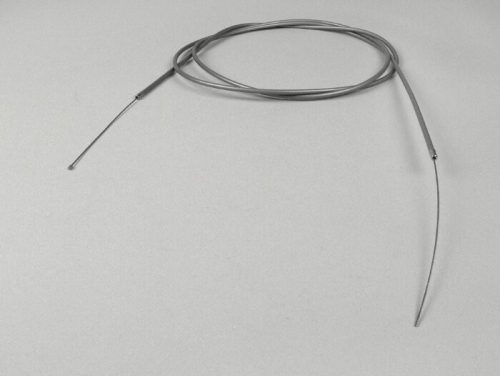 Univerzális kábel Ř=1,2mm x 2500mm, köpeny= 2200mm, mellbimbó Ř=3,0mm x 3mm gázkábelként használt gázkábel fonott PE szürke.