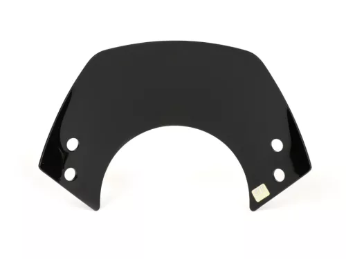 Szélvédő tartó nélkül Moto Nostra w=340mm, h=105mm Vespa GT, GTL, GTS, GTS Super 125-300ccm fekete