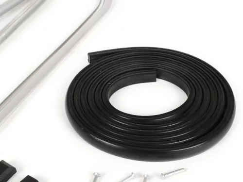 Peremvédő, beleértve a rugólemez készletet BGM Original Vespa PK S, PK S Lusso, PK SS, PK ETS műanyag ezüst