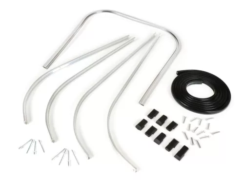 Peremvédő, beleértve a rugólemez készletet BGM Original Vespa PK S, PK S Lusso, PK SS, PK ETS műanyag ezüst