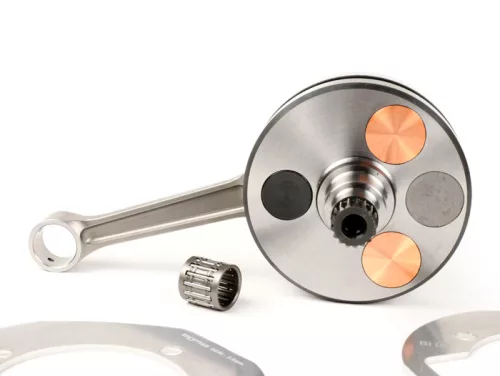 Kurattyústengely BGM Pro HP Competition 58mm löket, 110mm lengőkar Lambretta DL/GP 125cc, 175cc, 200cc, 225cc, 250cc