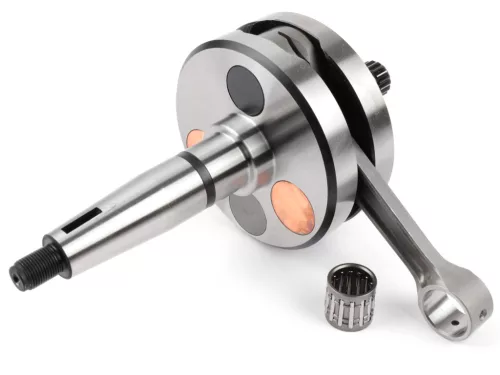 Kormánytengely BGM Pro HP Competition 58mm löket, 116mm dugattyústengely Lambretta DL/GP 125cc, 175cc, 200cc, 225cc, 250cc