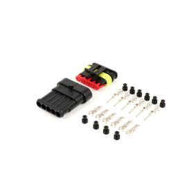   Csatlakozó készlet kábelköteghez BGM PRO típusú sorozat 060 AM SpecialSeal, 0,85-1,25mm˛, vízálló 5 dugó érintkező.