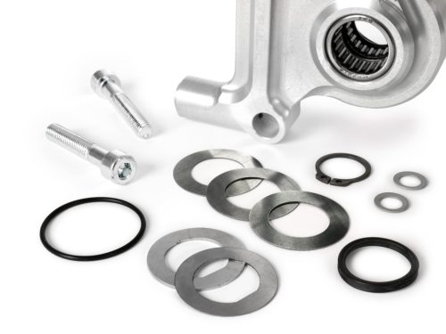 Féknyeregtartó rögzítés elöl BGM PRO CNC Touring, radiális, fékdob típus LML LML LML, Stella, Star ezüst