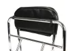 Csomagtartó háttámlával, háttámlapárnával Moto Nostra V2 Vespa PX80, PX125, PX150, PX200 krómozott