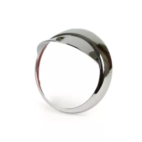   Fényszórógyűrű napellenzővel Moto Nostra Vespa LX 50, LX 125, LX 150, GTV, GT60 125-300 króm