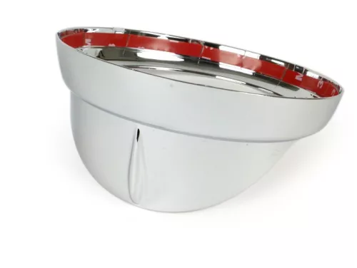 Fényszórógyűrű napellenzővel Moto Nostra Vespa LX 50, LX 125, LX 150, GTV, GT60 125-300 króm