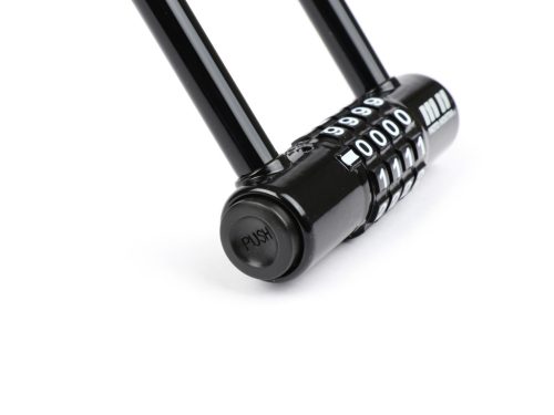 Piaggio Ciao, Bravo, Si, Si, Boxer U-lock Crypto-4 80mm x 300mm fekete MotoNostra