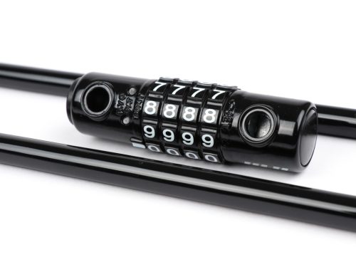 Piaggio Ciao, Bravo, Si, Si, Boxer U-lock Crypto-4 80mm x 300mm fekete MotoNostra