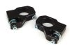 Lengéscsillapító rögzítő felső BGM PRO Clip on Aluminium CNC Lambretta LI, LIS, SX, TV, DL, GP fekete