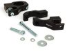 Lengéscsillapító rögzítő felső BGM PRO Clip on Aluminium CNC Lambretta LI, LIS, SX, TV, DL, GP fekete