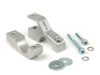 Lengéscsillapító rögzítő felső része BGM PRO Clip on Aluminium CNC Lambretta LI, LIS, SX, TV, DL, GP ezüst