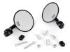 Tükörkészlet Moto Nostra 1400 kormányvégek alumínium Ř=95mm matt fekete eloxált E jelölés