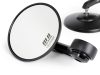 Tükörkészlet Moto Nostra 1400 kormányvégek alumínium Ř=95mm matt fekete eloxált E jelölés
