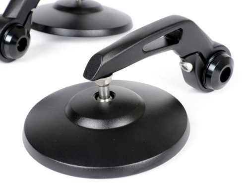 Tükörkészlet Moto Nostra 1400 kormányvégek alumínium Ř=95mm matt fekete eloxált E jelölés