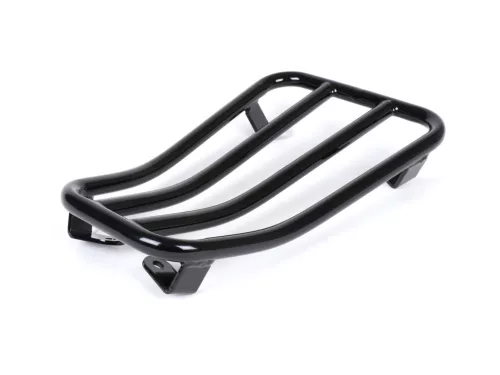 Moto Nostra Vespa Primavera 50-150cc, Sprint 50-150cc, fényes fekete színű csomagtartó áttétes Moto Nostra Vespa Primavera 50-150cc, Sprint 50-150cc