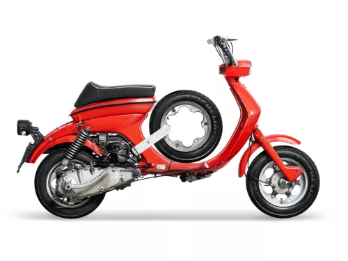 Ülés BGM PRO, Fastback Lambretta Lui 50 C/CL, Lui 75 S/SL, Vega, Cometa dombornyomott szárnyakkal