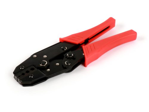 Krimpelő fogó racsnis funkcióval BGM PRO végzáró sapkákhoz kábel külső burkolathoz Ř=4mm, Ř=5mm, Ř=6mm