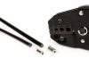 Krimpelő fogó racsnis funkcióval BGM PRO végzáró sapkákhoz kábel külső burkolathoz Ř=4mm, Ř=5mm, Ř=6mm