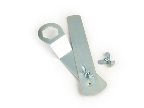 Póluskeréktartó BGM PRO elektronikus Lambretta LI, LIS, SX, TV, GP, DL motorblokkok 21,5cm + 29cm