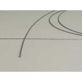   Kábel univerzális belső Ř=1.2mm x 2500mm, mellbimbó Ř=3.0mm x 3mm használt gázkábel fonva.