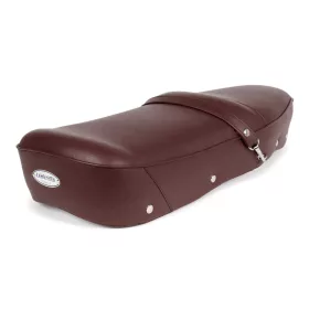   Ülés BGM PRO Pegasus pajzzsal és szegecsekkel Lambretta LI, LI S, SX, TV, DL, GP barna