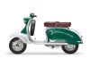 Ülés BGM PRO Pegasus pajzzsal és szegecsekkel Lambretta LI, LI S, SX, TV, DL, GP barna