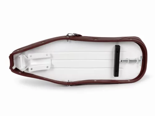 Ülés BGM PRO Pegasus pajzzsal és szegecsekkel Lambretta LI, LI S, SX, TV, DL, GP barna