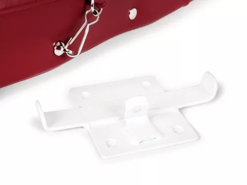 Ülés BGM PRO Pegasus pajzzsal és szegecsekkel Lambretta LI, LI S, SX, TV, DL, GP piros