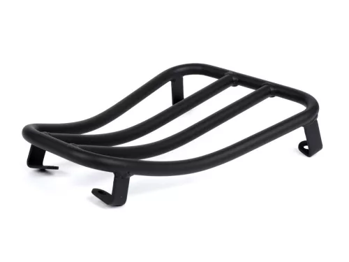 Átlépő csomagtartó Moto Nostra V2.0, matt fekete Vespa GTS 125-300, GTV, GTL, GT, GT