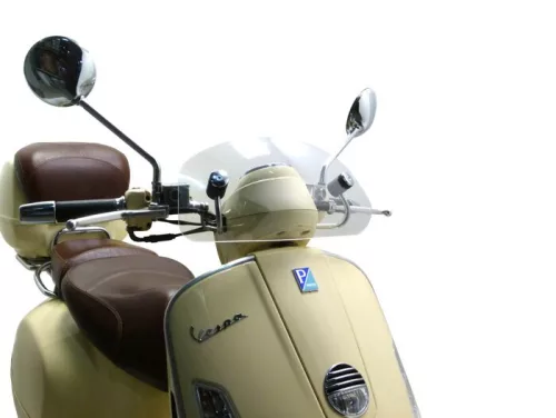 Szélvédő Moto Nostra w=435mm, h=195mm Vespa GTV, GT 60 átlátszó színtelen