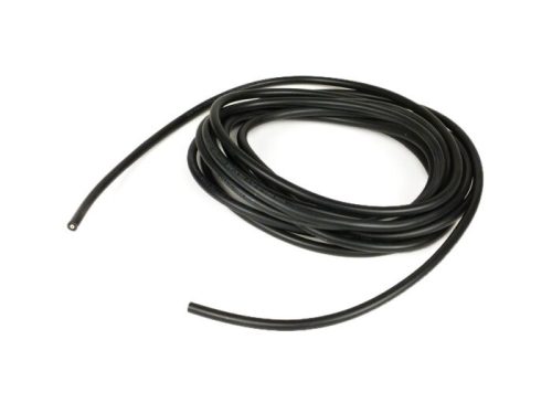 Gyújtókábel BGM PRO, Ř=7mm szilikon 3 rétegű, réz vezető 1,5mm˛, 200°C-ig, fekete 5m