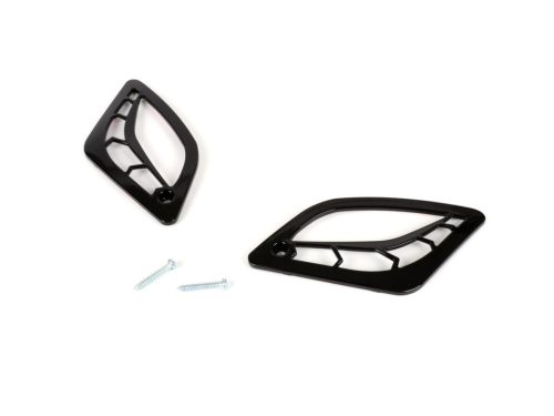 Jelzőrács Moto Nostra Vespa GT, GTL, GTV, GTS 125-300 hátul fekete fényes