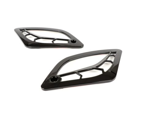 Jelzőrács Moto Nostra Vespa GT, GTL, GTV, GTS 125-300 hátul fekete fényes